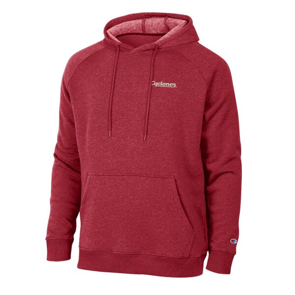 Champion Cyclones Script Cardinal Triumph Fleece Hooded Sweatshirt vendor image